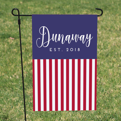 Custom yard flag, American Flag, Fourth of july yard flag, Red white and blue yard flag