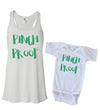 Matching Tank & Onesie - Pinch Proof