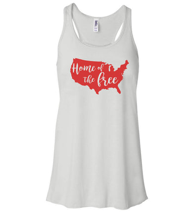 Women's Tank - 4th Of July Home Of The Free