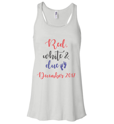 Women's Tank - 4th Of July Red White And Due