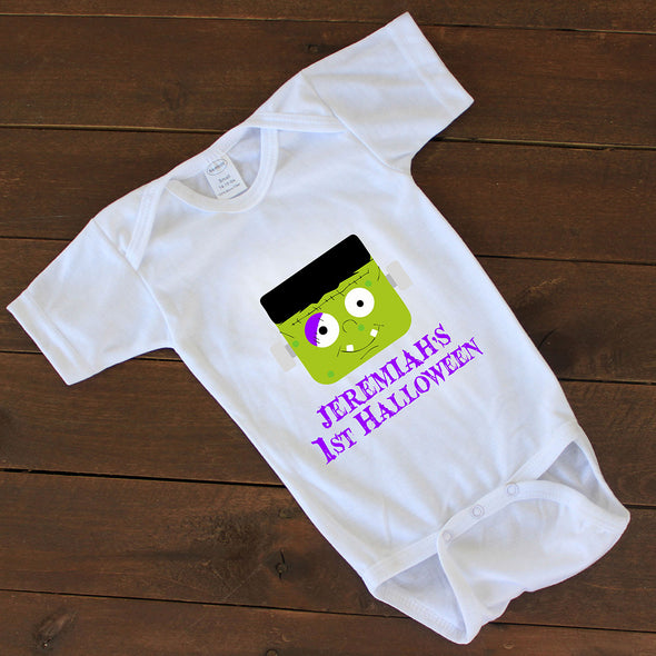 Baby Onesie - "Personalized First Halloween"