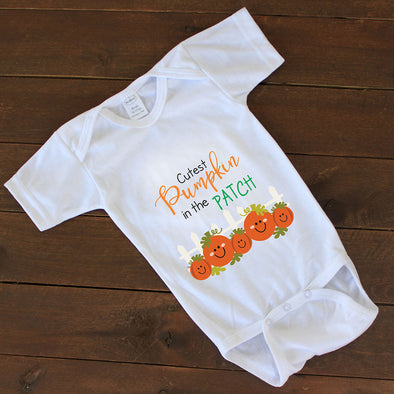 Baby Onesie - "Cutest Pumpkin"