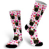 Personalized Picture on a sock. Put your cat, dog, pet, self, loved ones picture on a pair of socks. photo socks are a fun way to showcase a friend, family member, loved one or pet on a sock! Simply, upload a photo and we will do the rest! , Customized Sock, Funny Socks, Socks with Sayings, Gift for Girlfriend, Gift Exchange idea