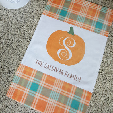 October Towels, November Towels, Towels With Pumpkins, Kitchen Towels, Seasonal Towels, Decorative Towels