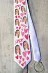 Photo Tie, Father's Day Tie, Dad Tie, Custom Tie, Personalized Tie "XoXo"