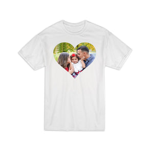 Custom Heart Photo Shirt, Custom Shirt, Photo Face Shirt, Custom Face Shirt, Custom Photo Shirt, Personalized Photo Shirt, Custom T-Shirt, Personalized Shirt, Custom T-Shirt