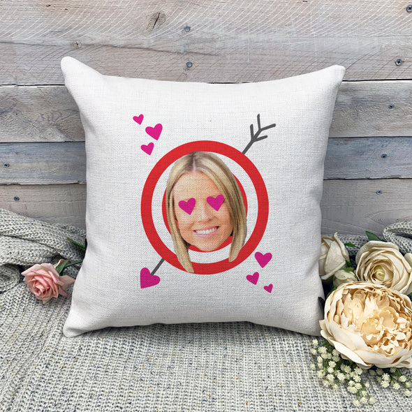 Custom Valentine Pillowcase, Photo Pillowcase, Custom Photo Pillowcase, Funny Valentine Gift, Linen Pillowcase, Personalized Photo Pillowcase, Picture Pillowcase, Custom Pillow Cover