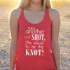 Women's Razor Back Tank Top "Take Another Shot"