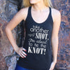 Women's Razor Back Tank Top "Take Another Shot"