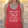 Women's Razor Back Tank Top "Buy me a Shot"