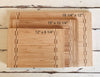 Custom Farm House Cutting Board "Kent Family Farm"