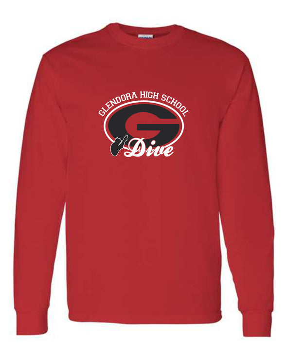 Glendora High School Dive Long Sleeve Shirt