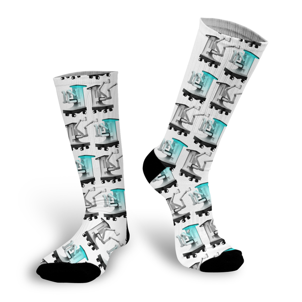 Auris Monarch Robot Socks