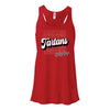 Tartans Pep Tank Top - Red, Black & White