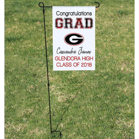 Congratulations High School Graduation Flag