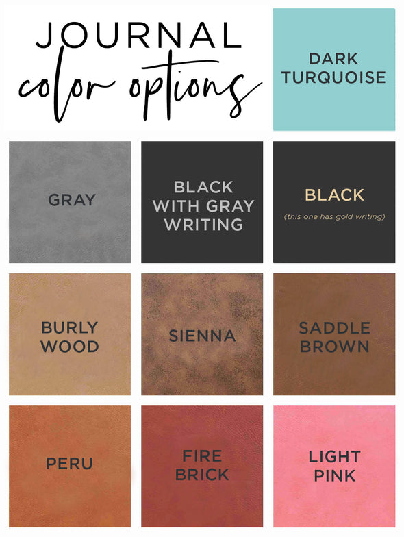 Journal Color Options