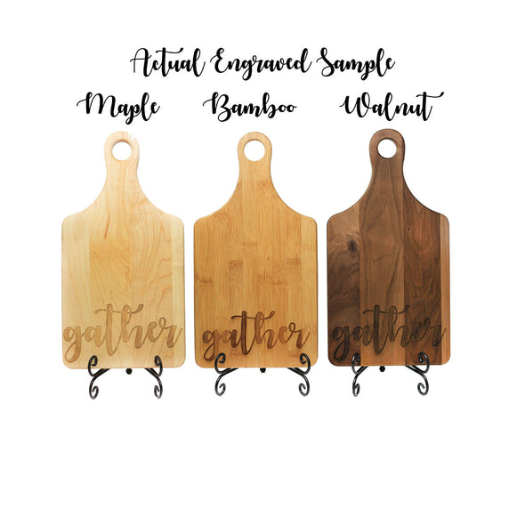 Paddle Cutting Board "Griffin"
